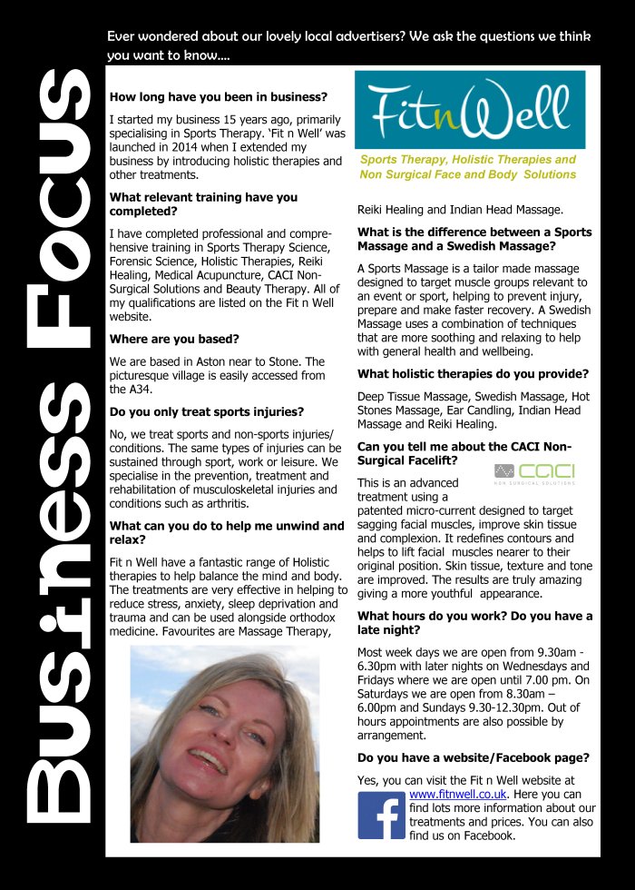 The Stone Local - Business Focus